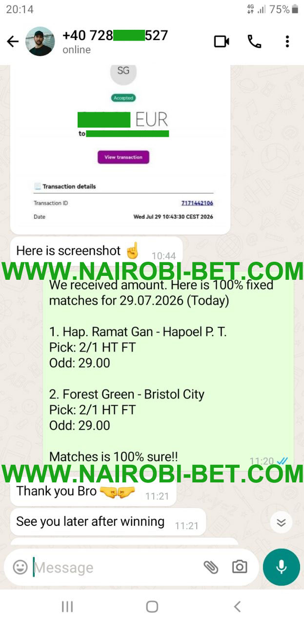 Correct Score Fixed Match Correct Score Fixed Match