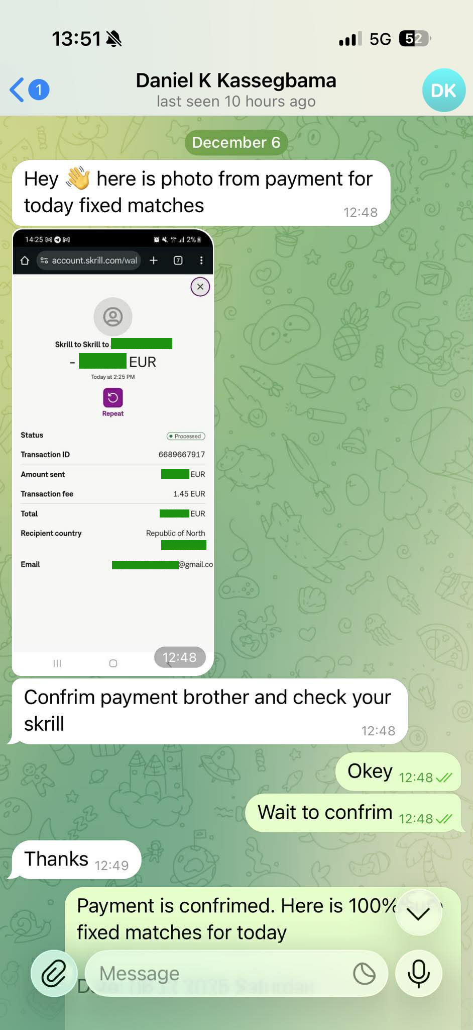 Fixed Match Fixed Match