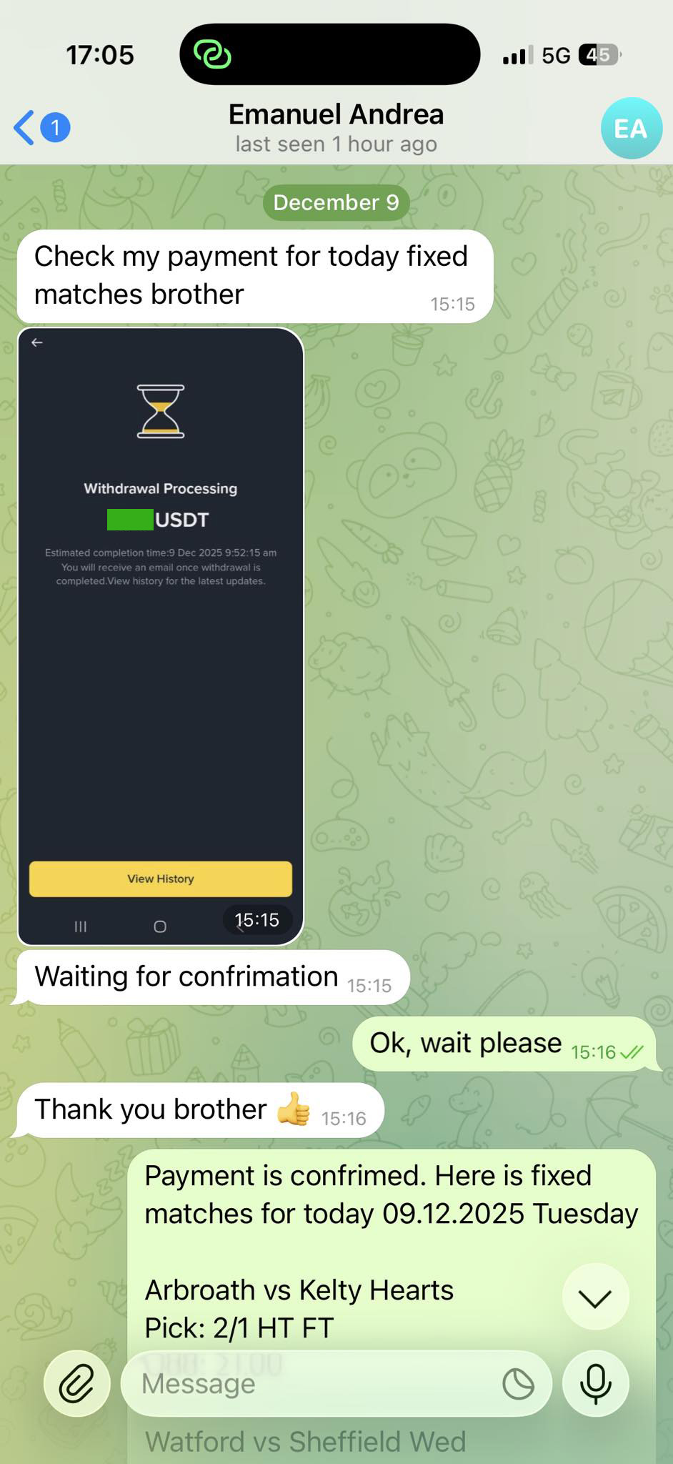 Fixed Match Fixed Match