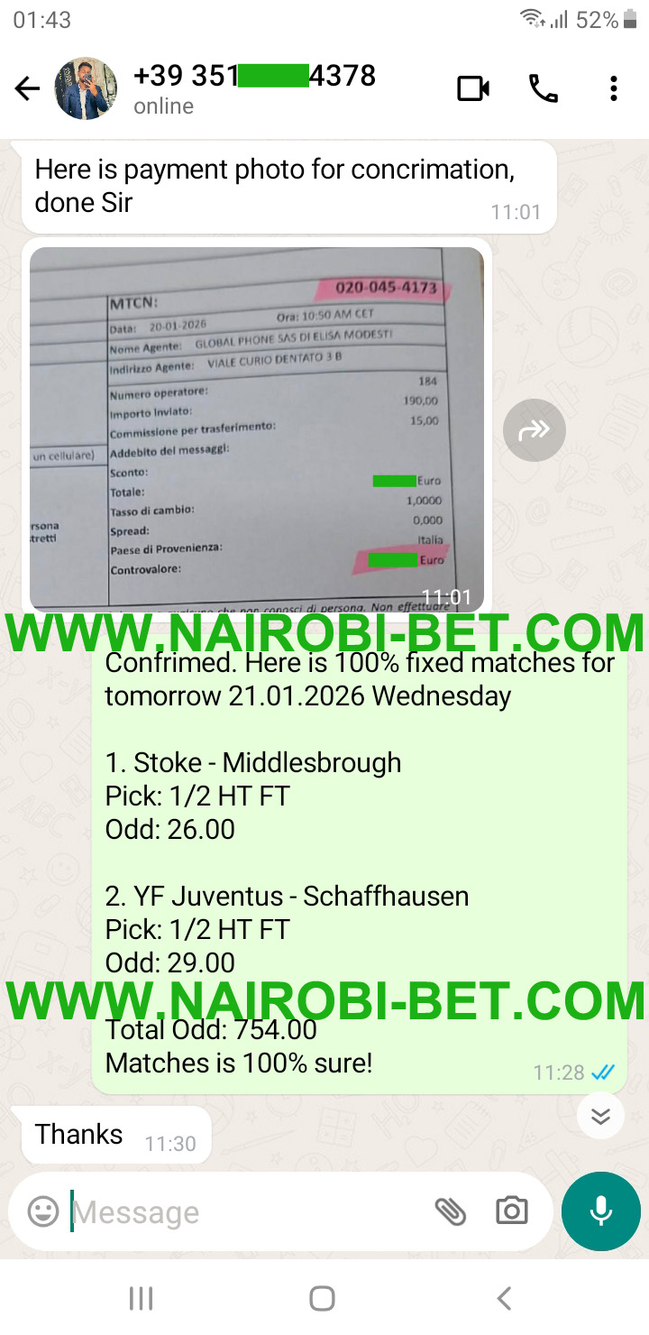 Fixed Matches 100% Sure Fixed Matches 100% Sure