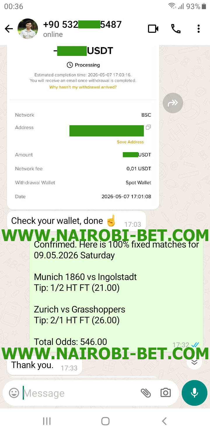 Correct Fixed Matches