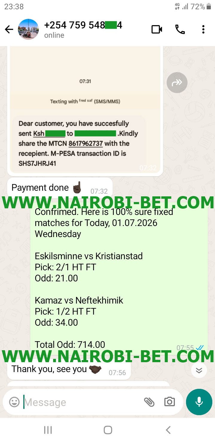 Nairobi Fixed Matches Nairobi Fixed Matches