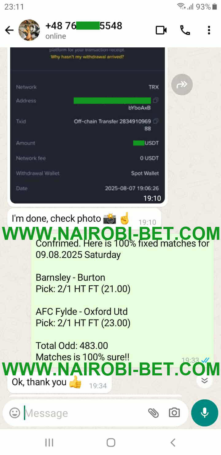 Fixed Matches