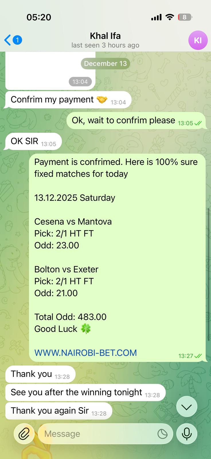 Fixed Matches Fixed Matches