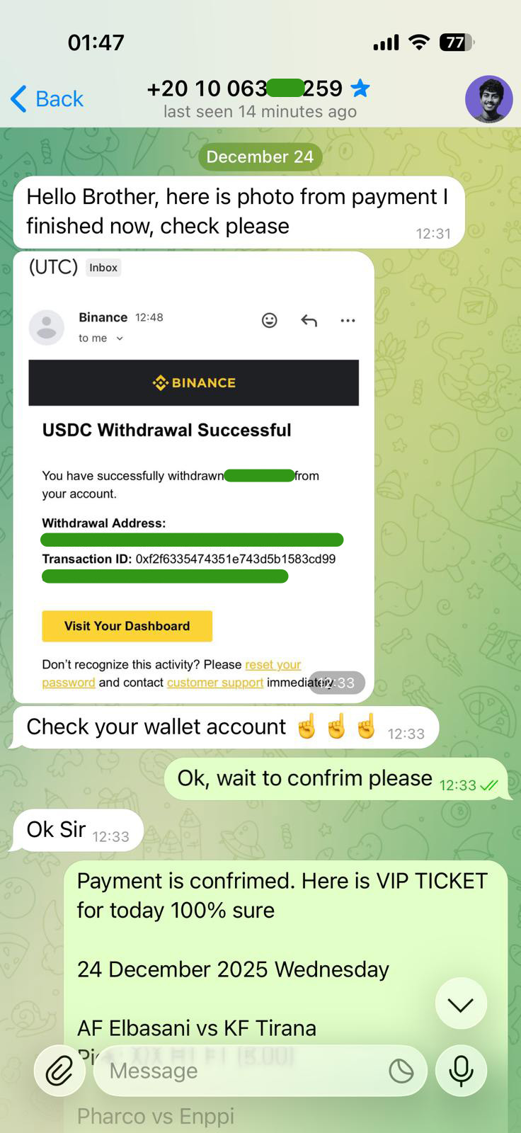 Fixed Match Fixed Match