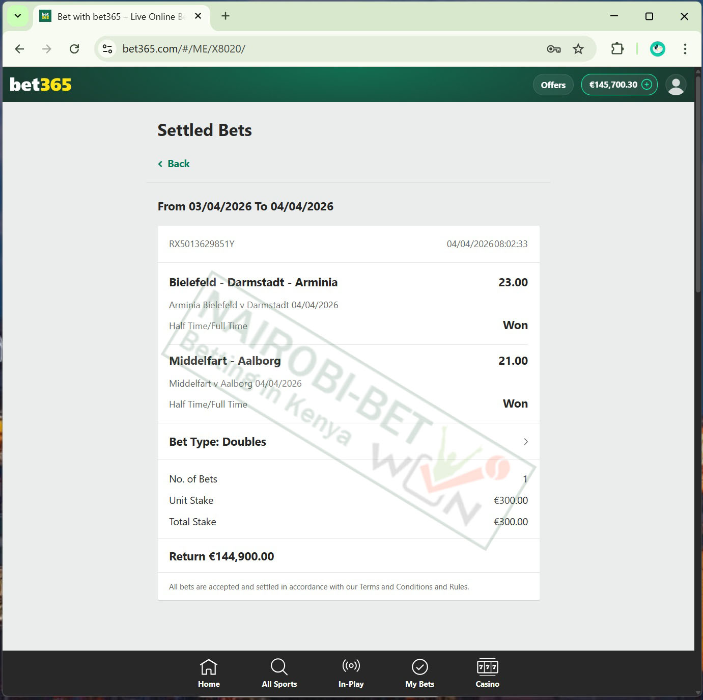 Fixed Match Fixed Match
