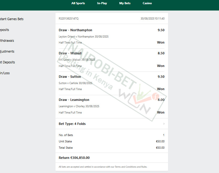 Fixed Matches 100% Sure