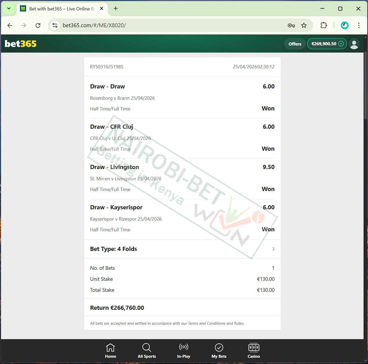 Correct Score Fixed Match Correct Score Fixed Match