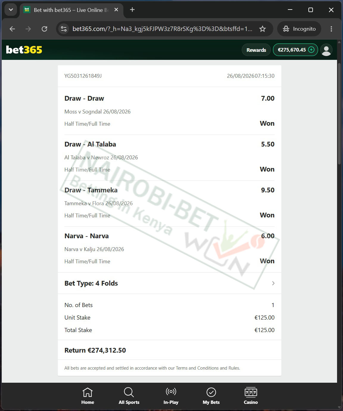 Daily Single Fixed Match Daily Single Fixed Match